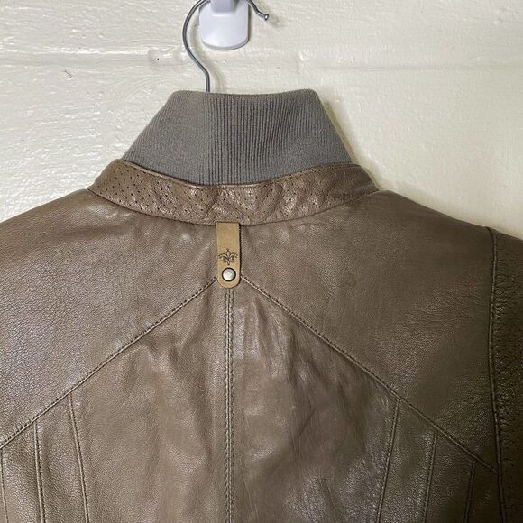 Mackage Lamb Leather Moto Biker Jacket size small - Picture 5 of 10